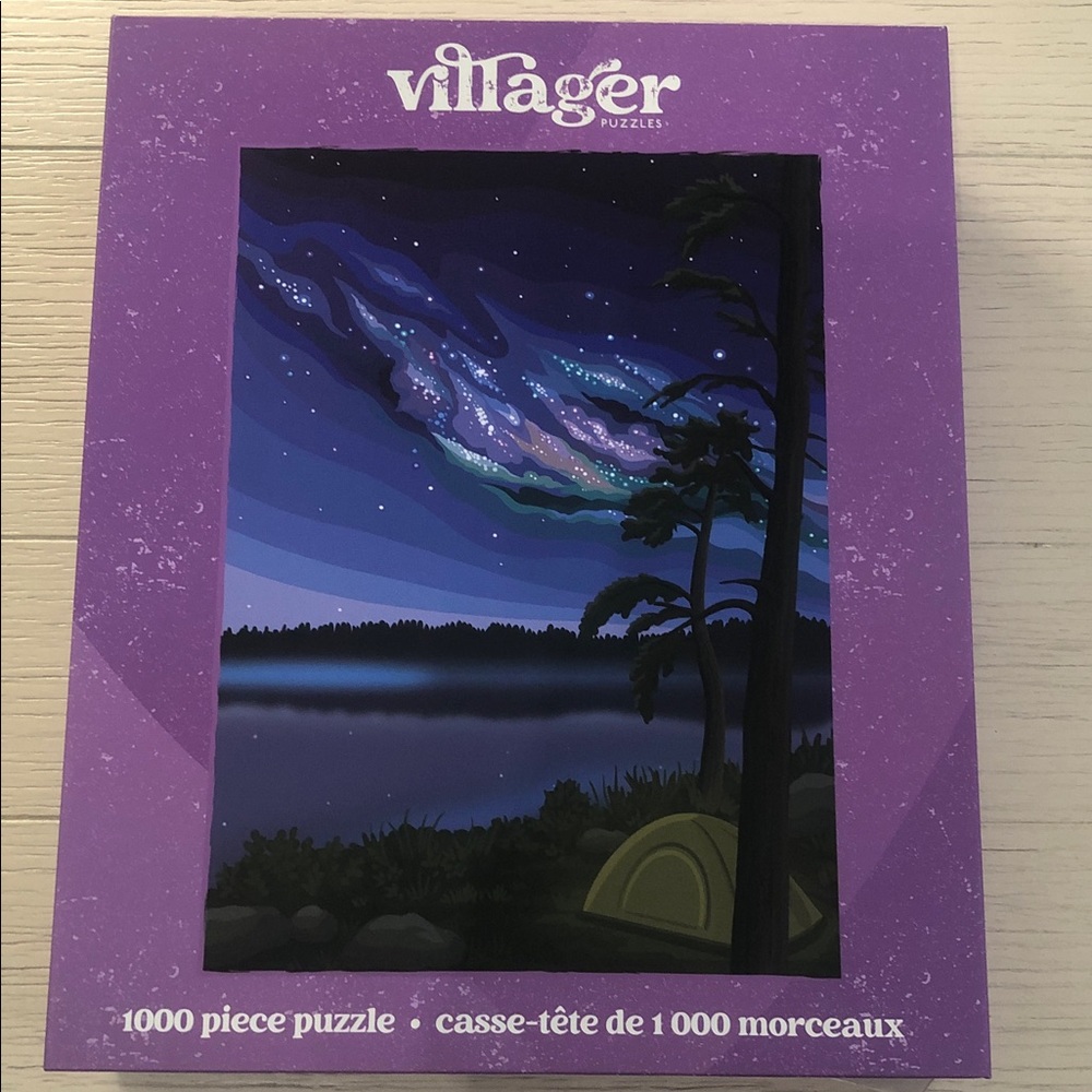 Villager Starry Night 1000 Piece Puzzle